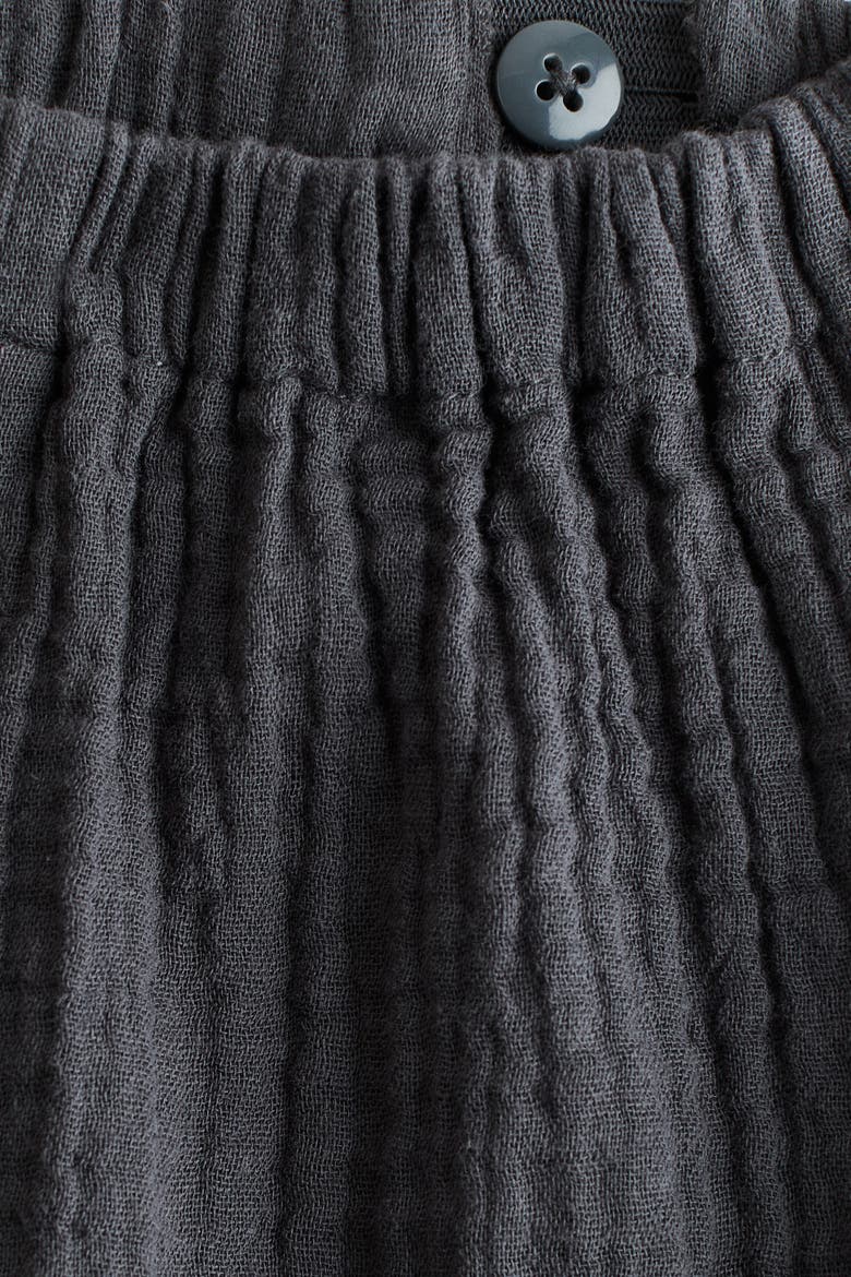2-piece Cotton Muslin Set, Alternate, color, Dark gray