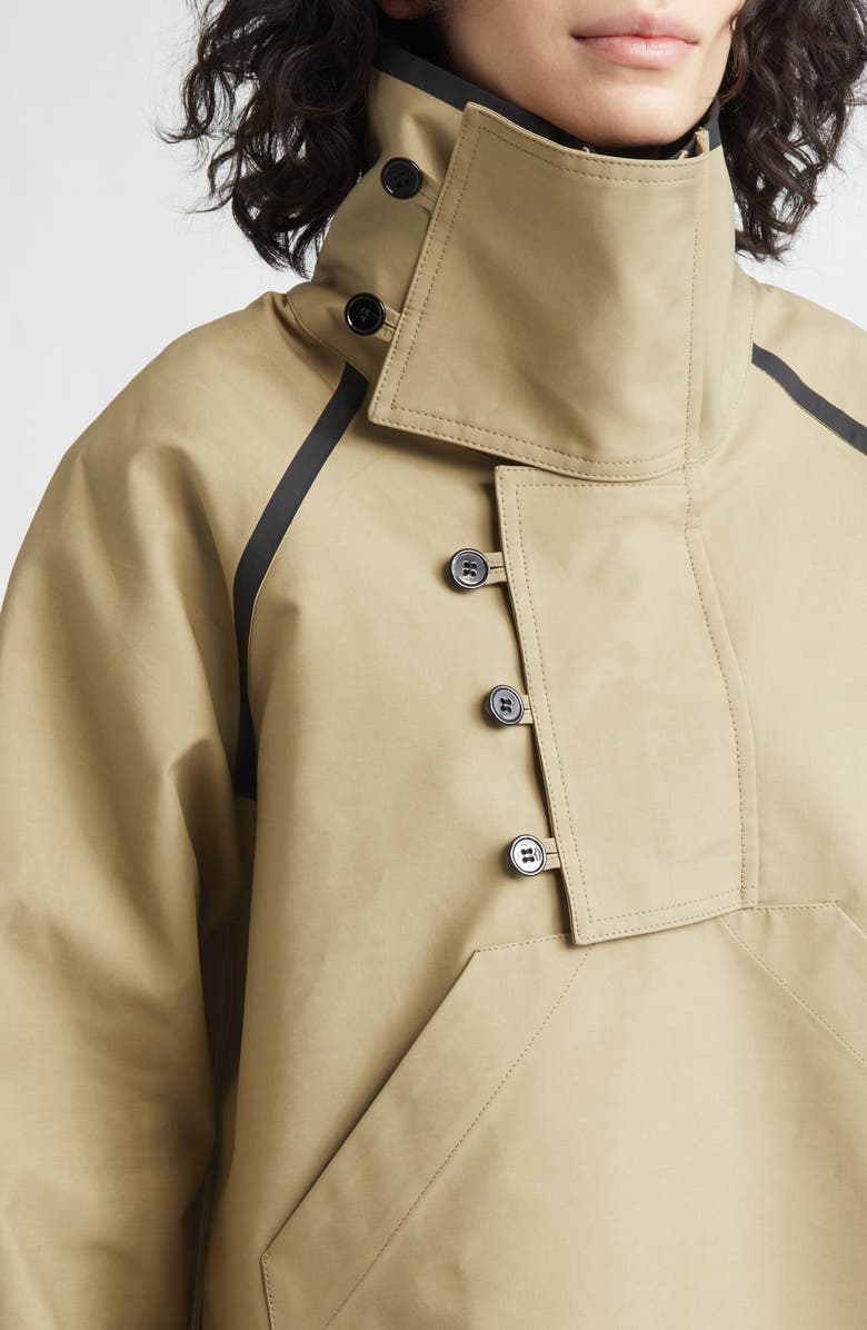 NACKIYÈ Fisherman Overcoat, Alternate, color, Khaki Beige