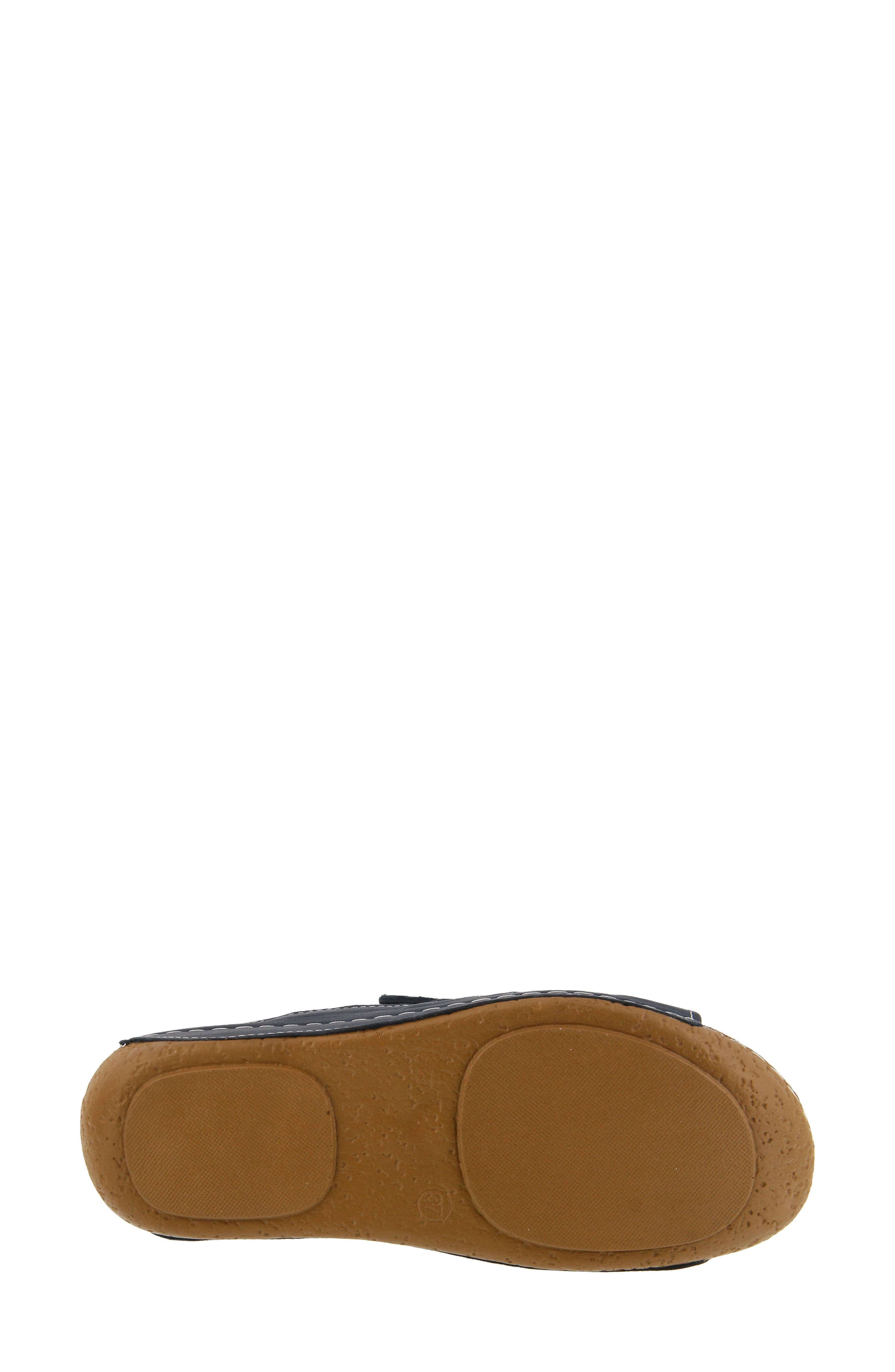 Gretta Sandal, Alternate, color, NAVY LEATHER