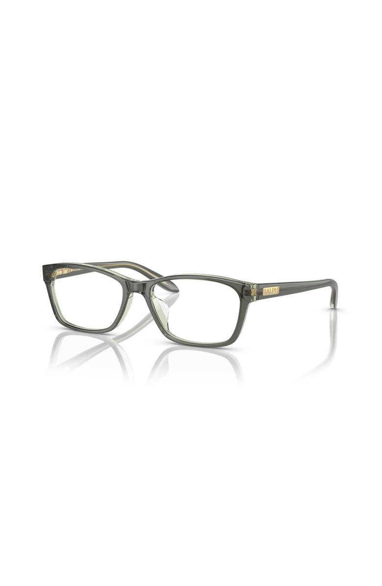 RALPH 51mm Square optical glasses, Main, color, Green