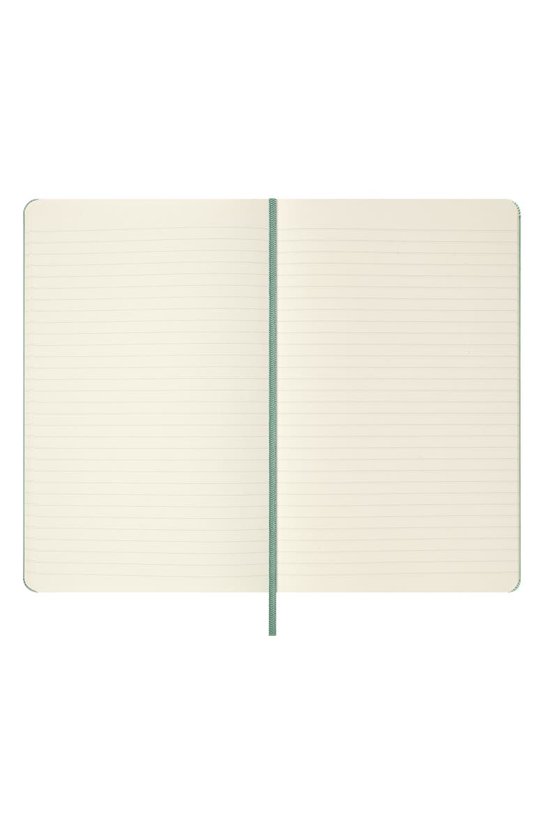 Moleskine Patterned Hardcover Large Notebook, Alternate, color, Sage