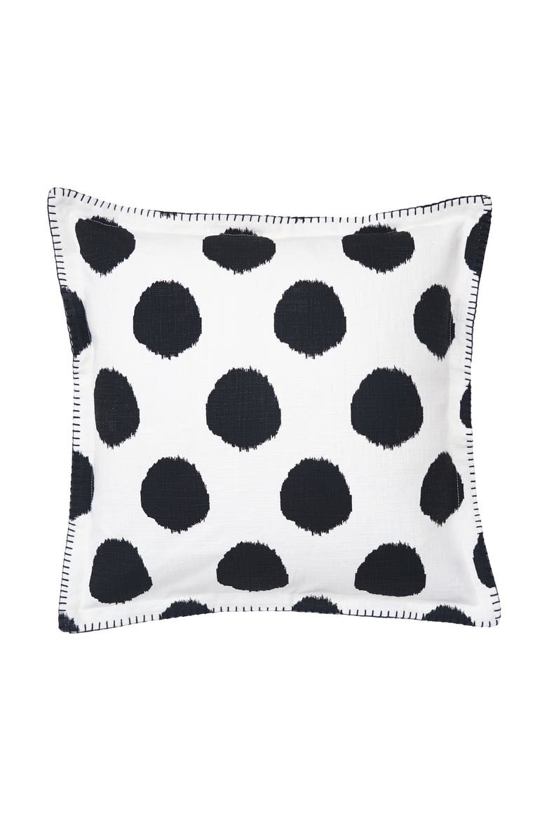 Onyx Printed Pillow 20" x 20", Main, color, Black