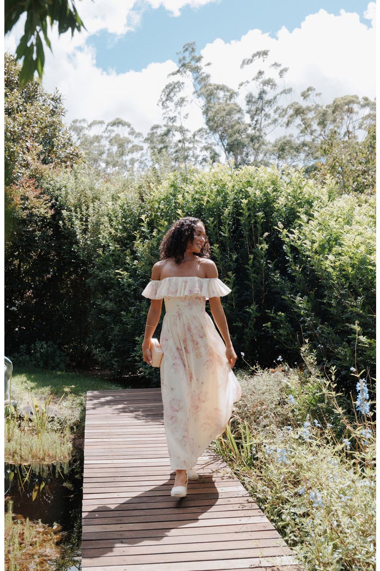 Jemira Maxi Dress, Alternate, color, LAVENDER FLORAL