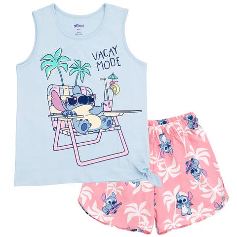 Tank Top & French Terry Shorts Set (Toddler, Little Kid & Big Kid)