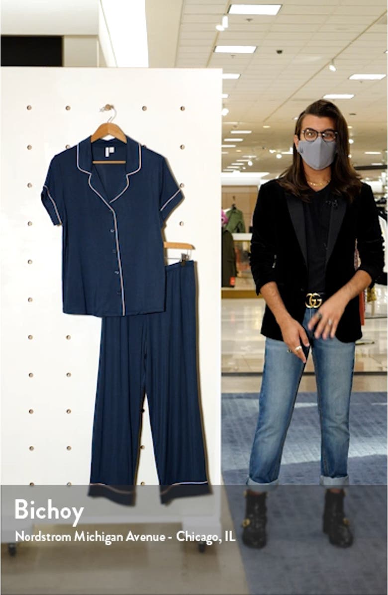 Lingerie Moonlight Crop Pajamas, sales video thumbnail