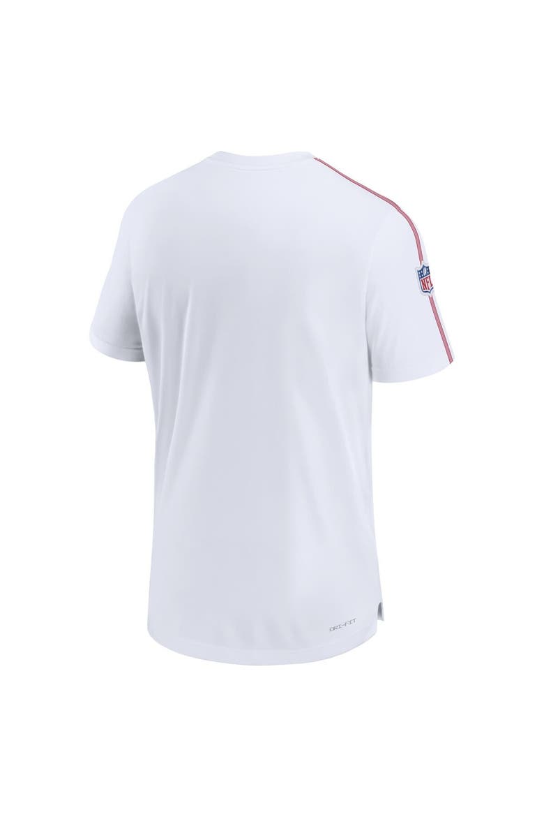 Men's Nike White New York Giants Sideline Alternate Logo Coach Performance Top, Alternate, color, White