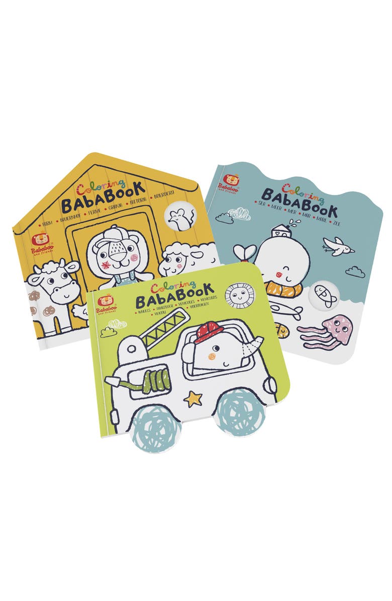 Bababoo and friends<sup>®</sup> Little Artists Coloring Book Set, Main, color, Multi
