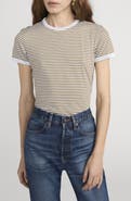 FRAME Ringer Pima Cotton T-Shirt