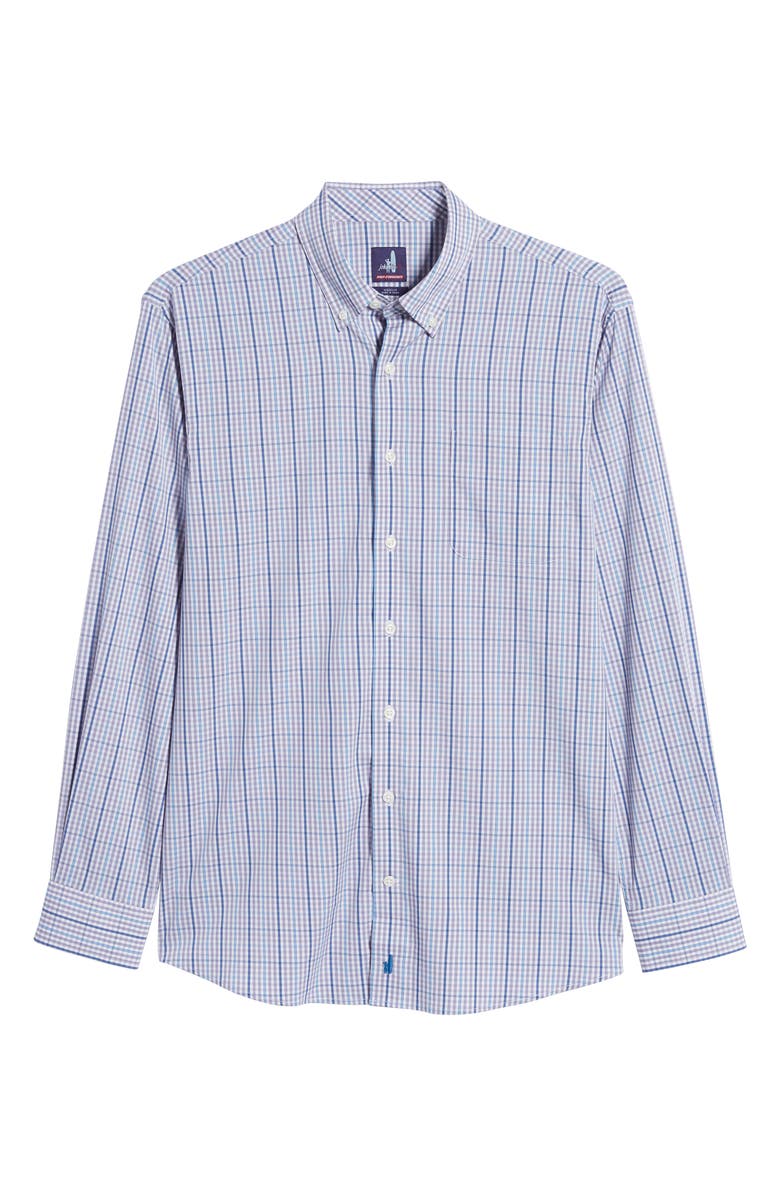 johnnie-O Classic Fit Plaid Button-Up Shirt, Alternate, color, 