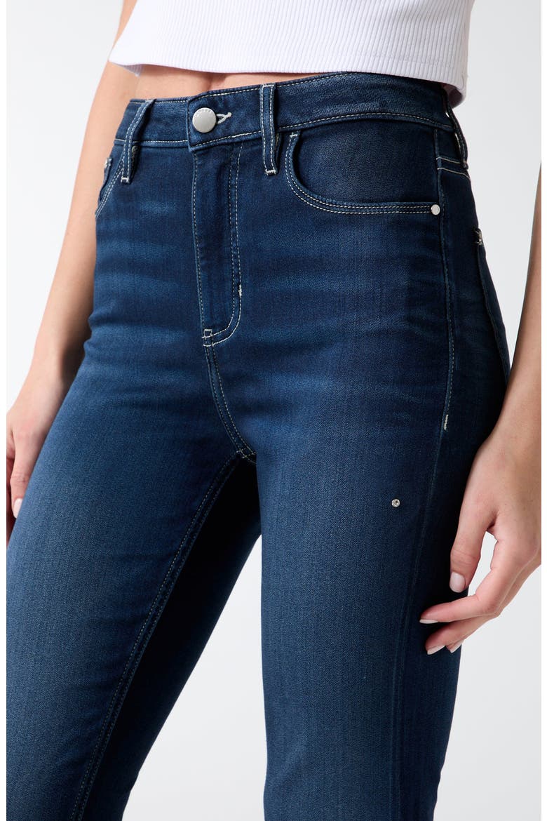 Sexy Flare Jeans, Alternate, color, COMFY BLUE