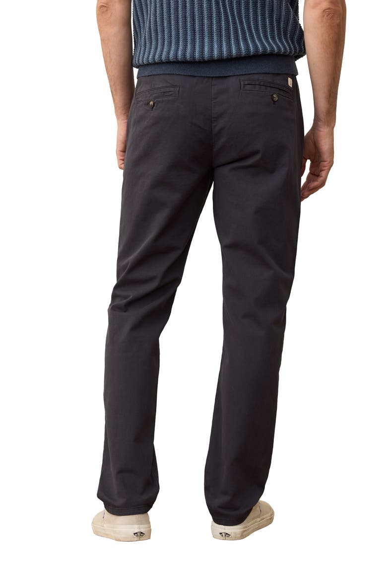 Saturday Slim Straight Chinos, Alternate, color, WASHED BLACK