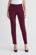 Ming Wang Straight-Leg Knit Pants