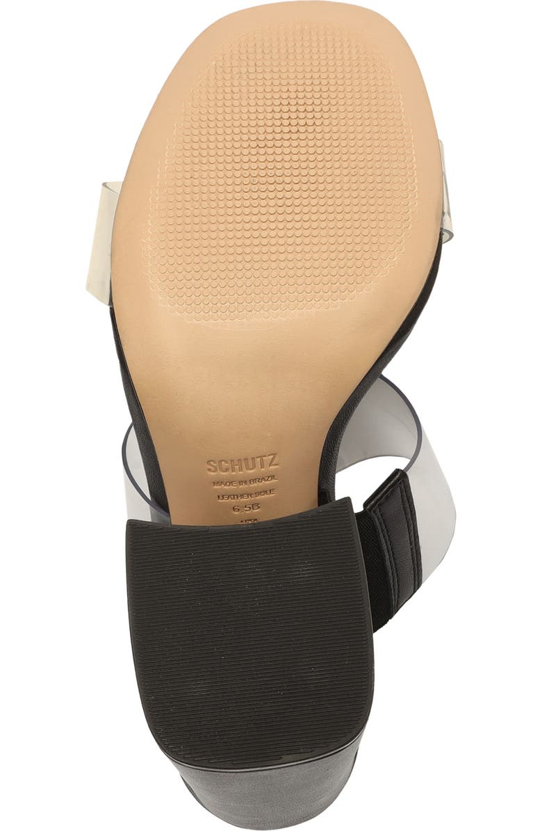 Schutz Victorie High Block Slide Sandal, Alternate, color,