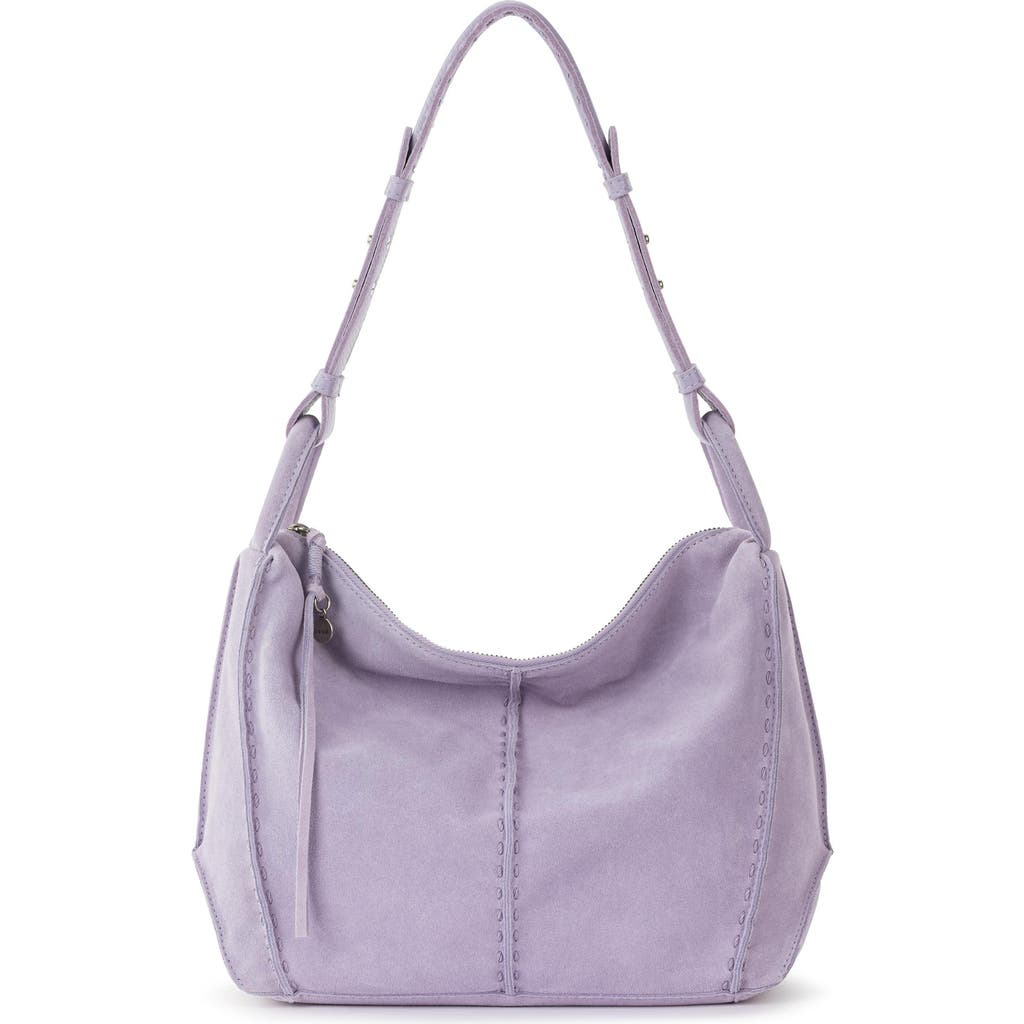 The Sak Los Feliz Hobo Leather Bag In Purple