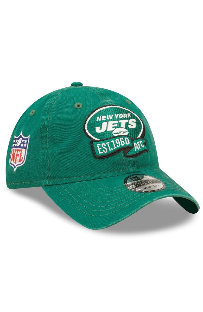 New Era Toddler New Era Green New York Jets 2022 Sideline 9TWENTY Adjustable Hat, Main, color, 