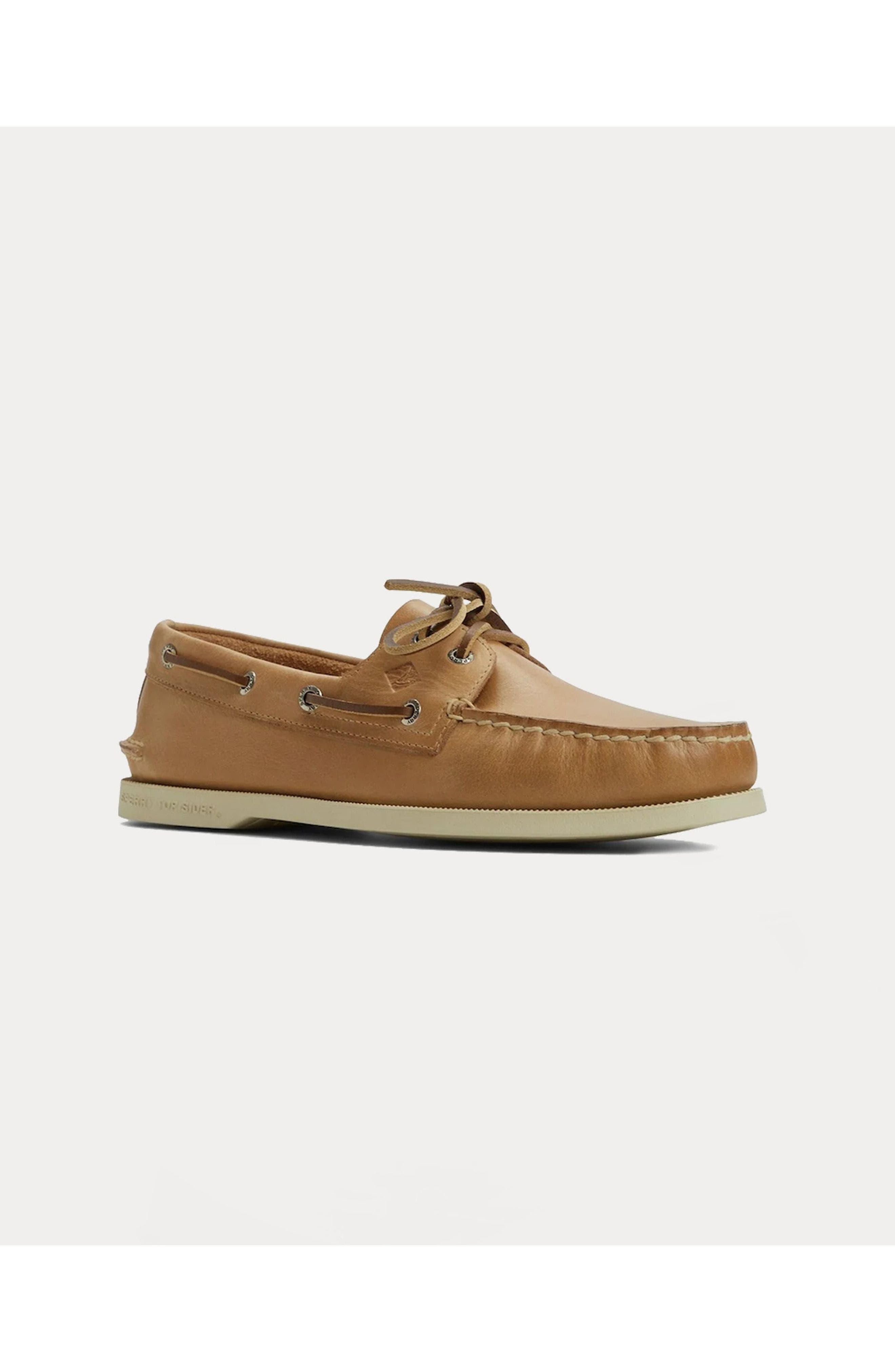 Sperry Soft Leather Boat Shoe, Alternate, color, Light Brown