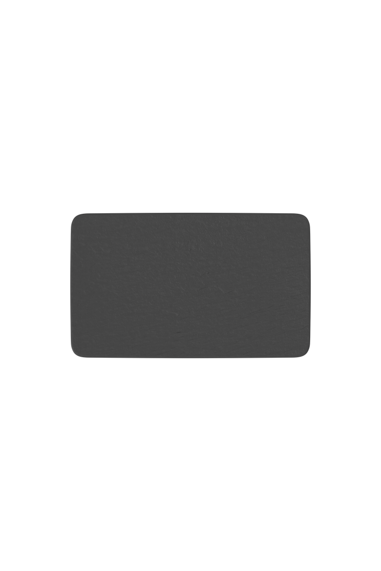 Manufacture Rock Rectangular Multifunctional Plate, Main, color, black