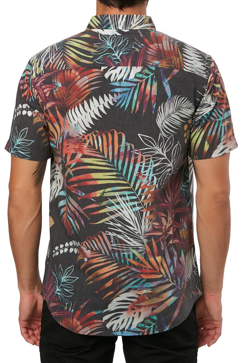 Mondaze Woven Shirt, Alternate, color, BLACK