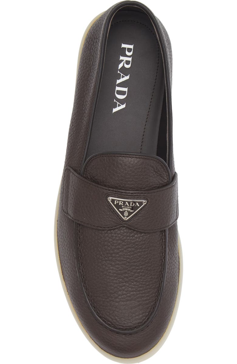 Prada St. Tropez Loafer, Alternate, color, Caffe