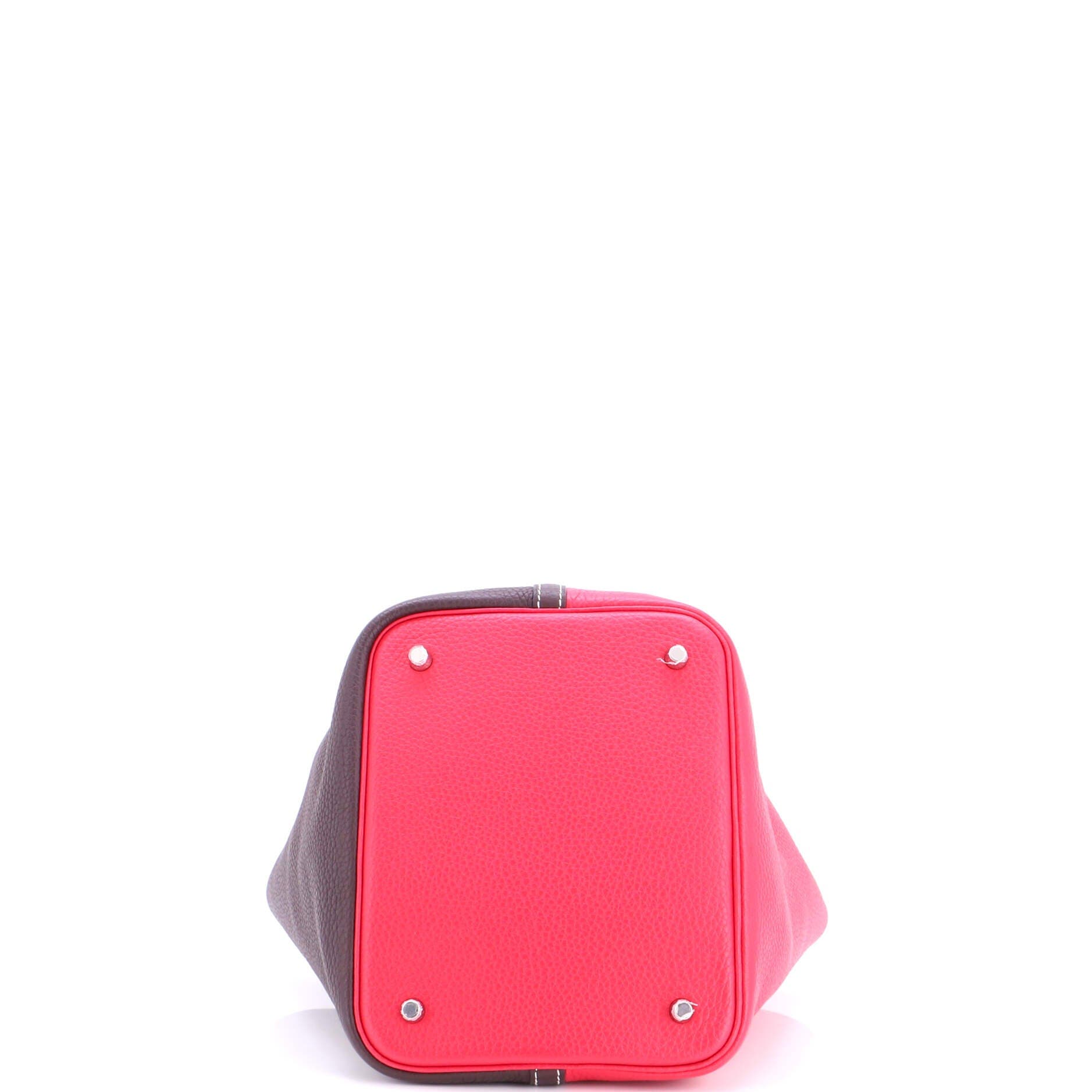 Picotin Lock Bag Bicolor Clemence MM, Alternate, color, Pink