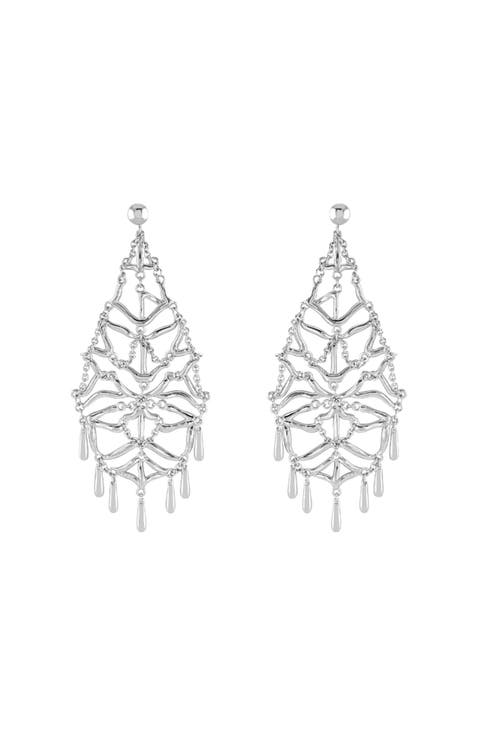 Element Web Earrings