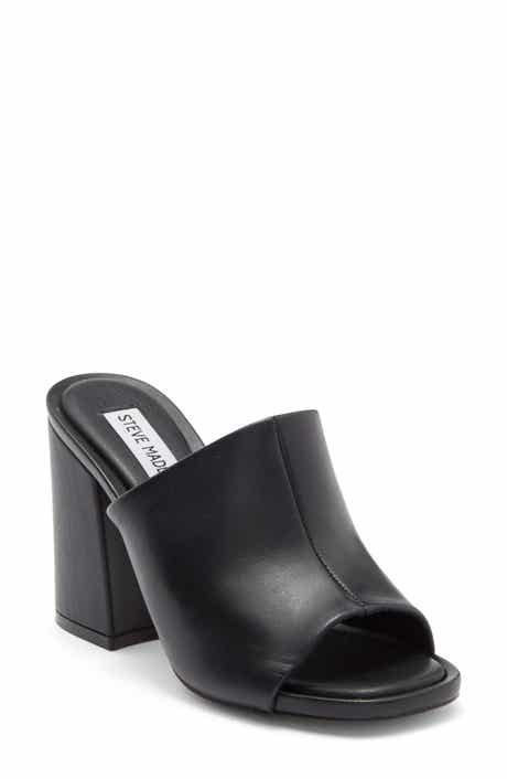 Steve Madden Giavana Block Heel Slide Sandal