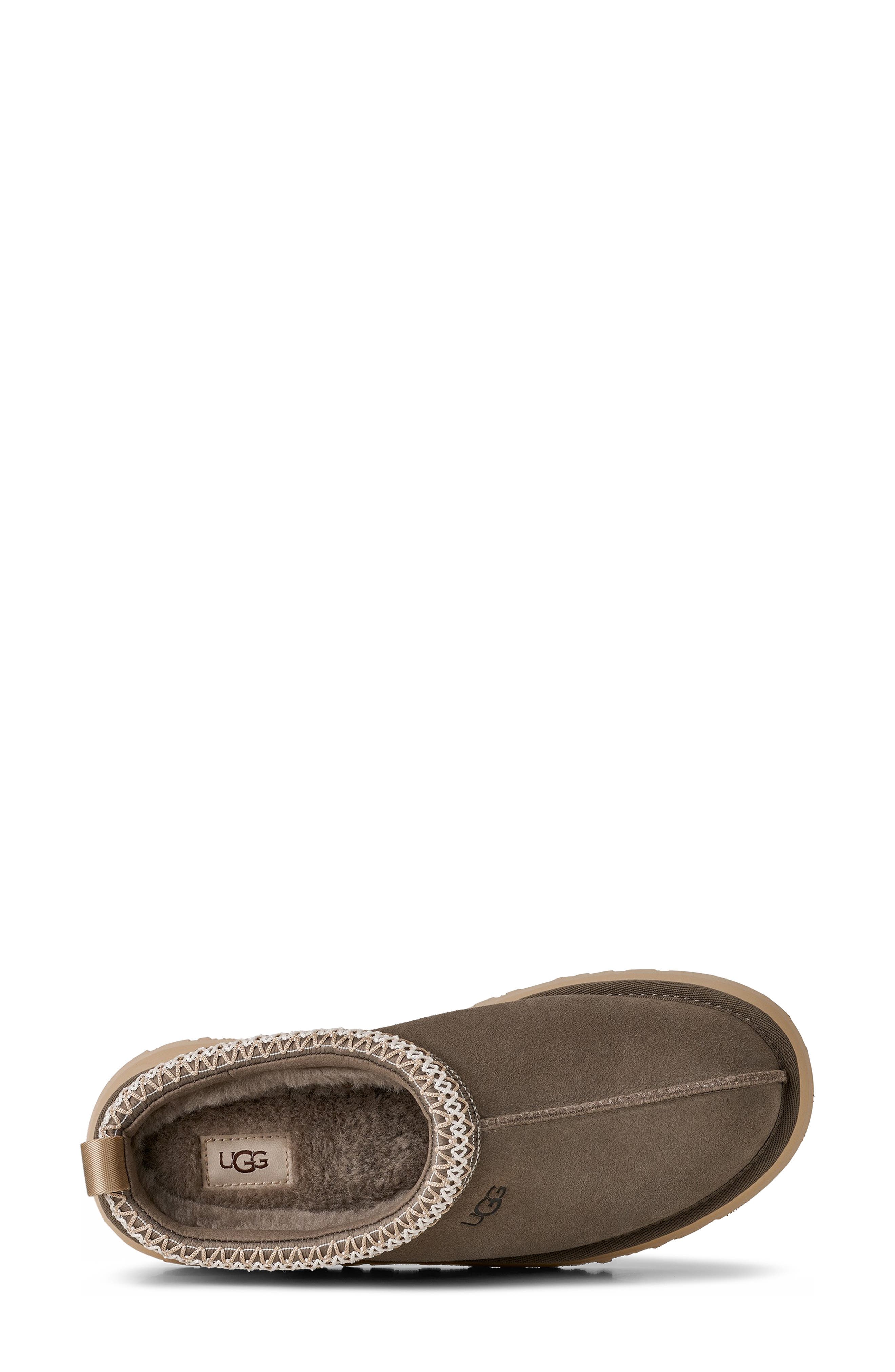 Tazz II Genuine Shearling Lined Platform Slipper, Alternate, color, DRIED OREGANO