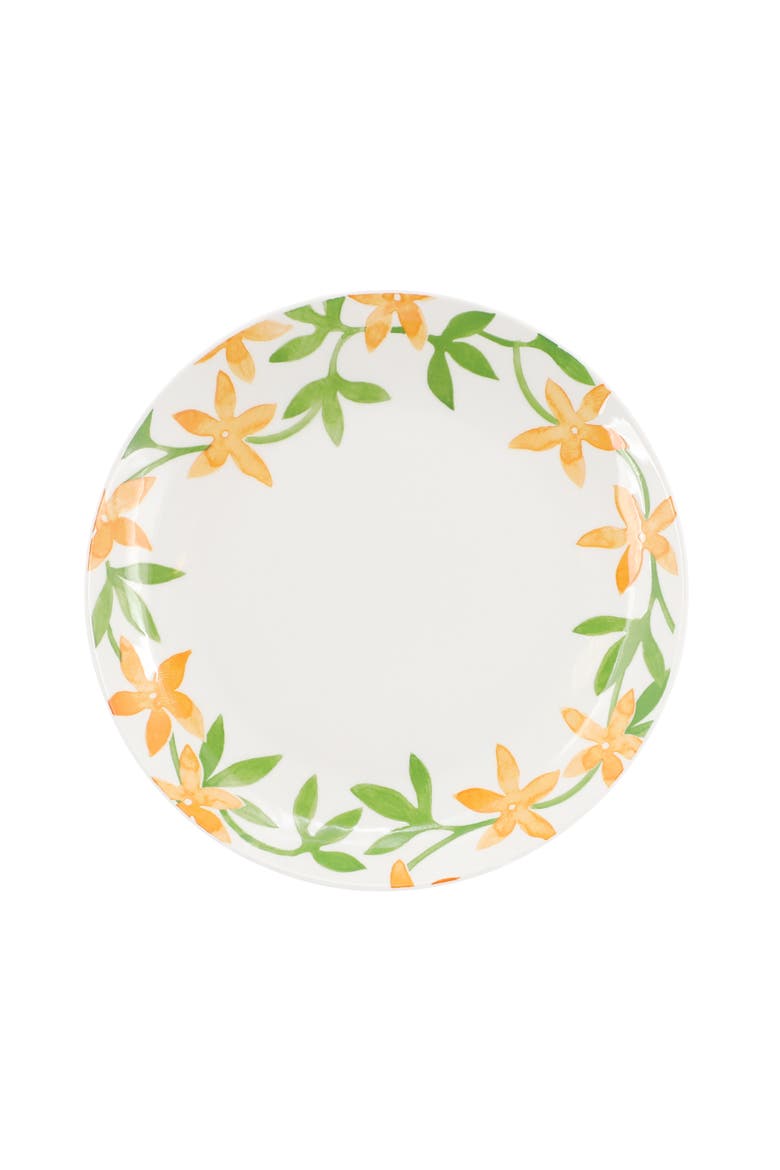 Surrey Hill 12 Piece Round Fine Ceramic Dinnerware Set, Alternate, color, White