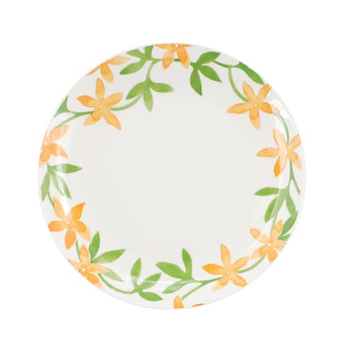 Gibson Home Surrey Hill 12 Piece Round Fine Ceramic Dinnerware Set In White