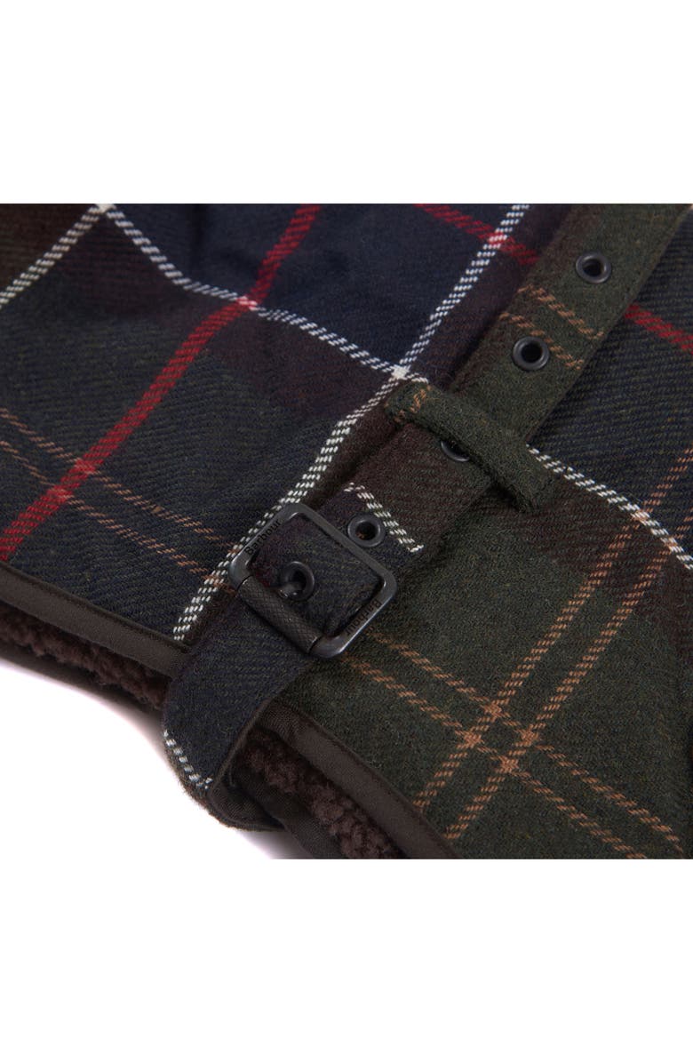 Barbour Tartan Dog Coat, Alternate, color, Classic