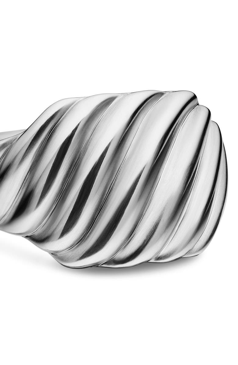 David Yurman Sculpted Cable Contour Ring, Alternate, color, 