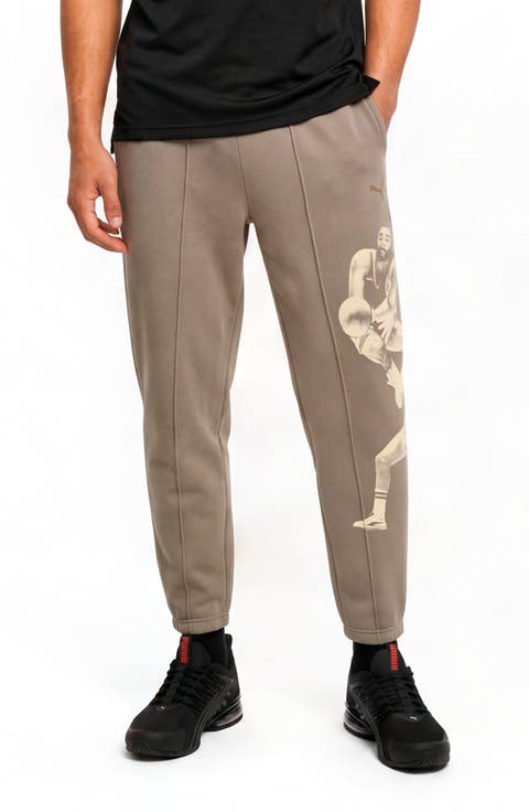 Memory Lane Cotton Blend Sweatpants