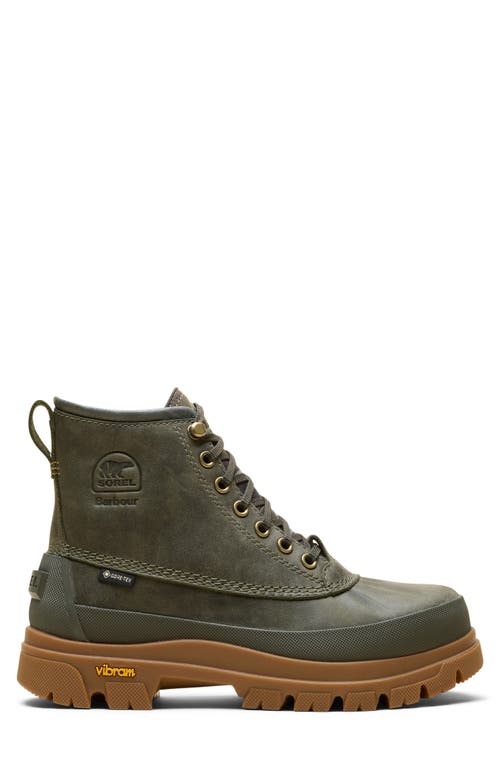 Sorel X Barbour Daystorm Horizon Gore-tex® Weatherproof Boot In Green