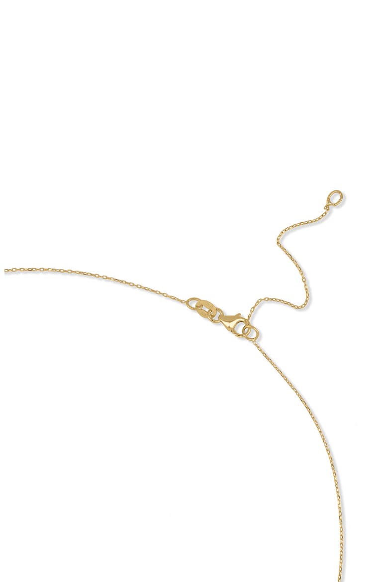 14K Gold Heart Pendant Necklace, Alternate, color, 14KY
