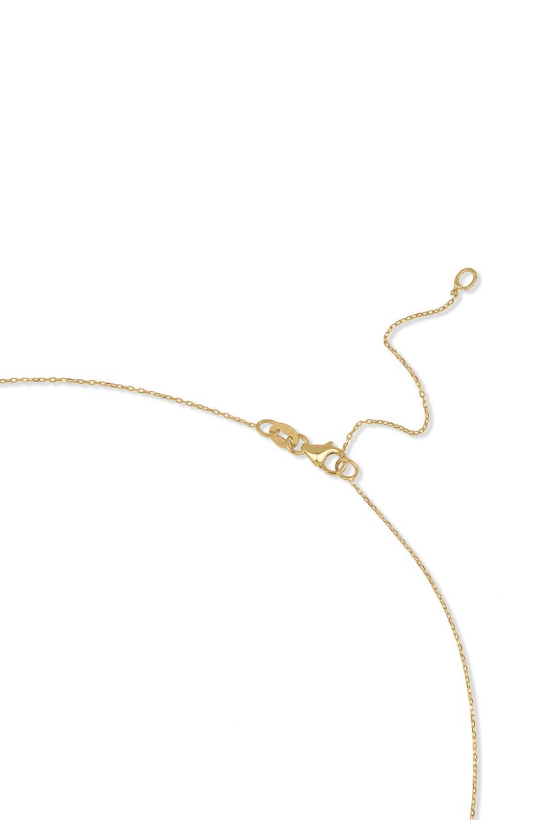 Bony Levy 14K Gold Heart Pendant Necklace, Alternate, color, Gold/Blue