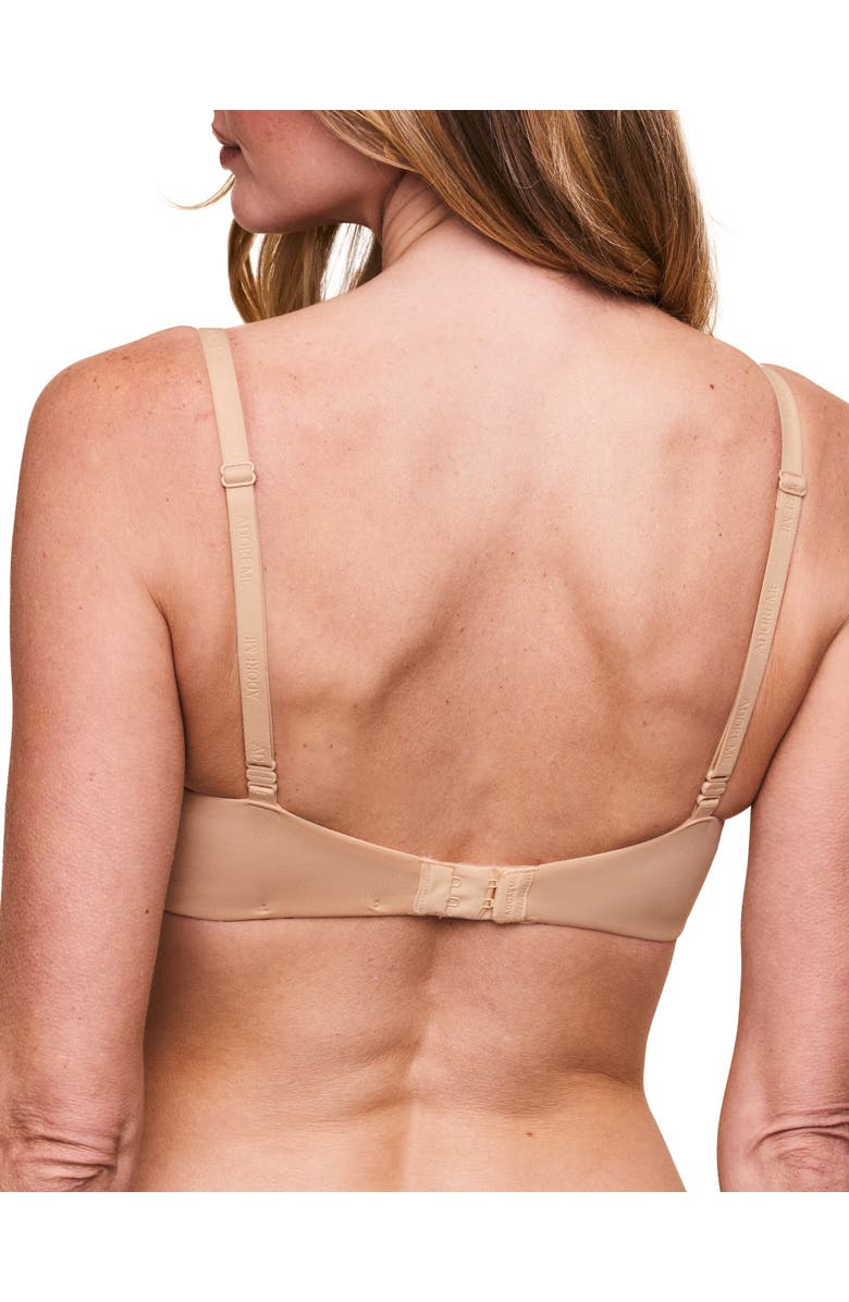 Adore Me Natalya Push Up Plunge Bra, Alternate, color, Light Beige