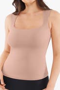 Popilush Cloud Touch Snatched Double Layer Tummy Control Sleeveless Tank Top
