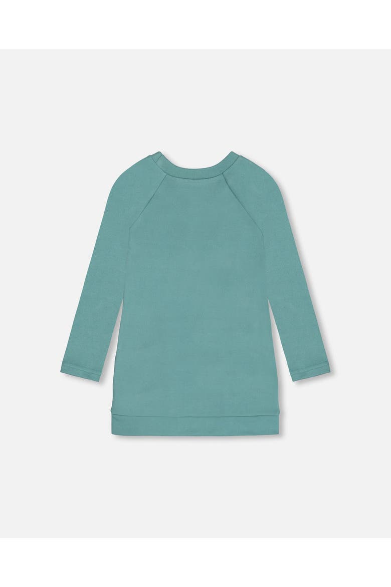 Girl's Tunic With Front Pocket Emerald Green, Alternate, color, Artic