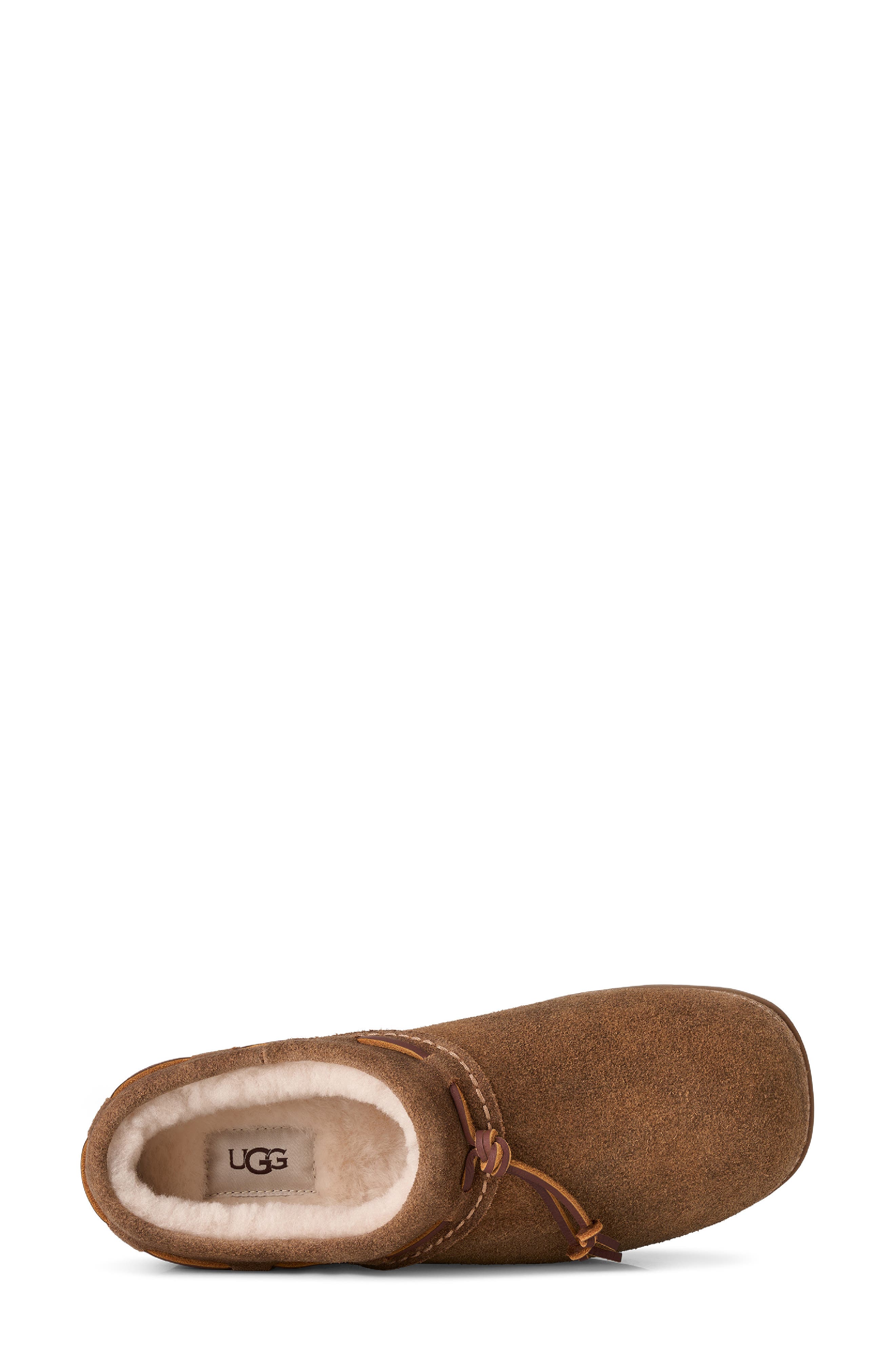 Bucked Clog, Alternate, color, CHESTNUT