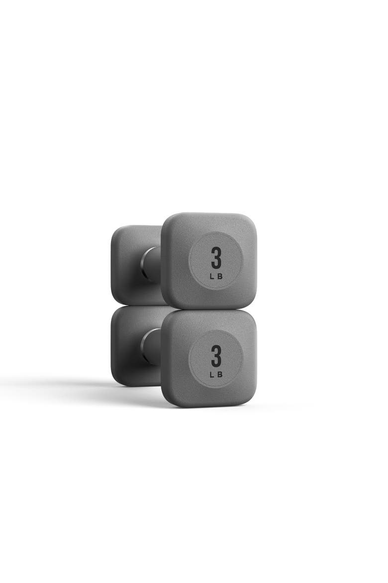 ProGrip Dumbbells - 3lbs, Main, color, Slate