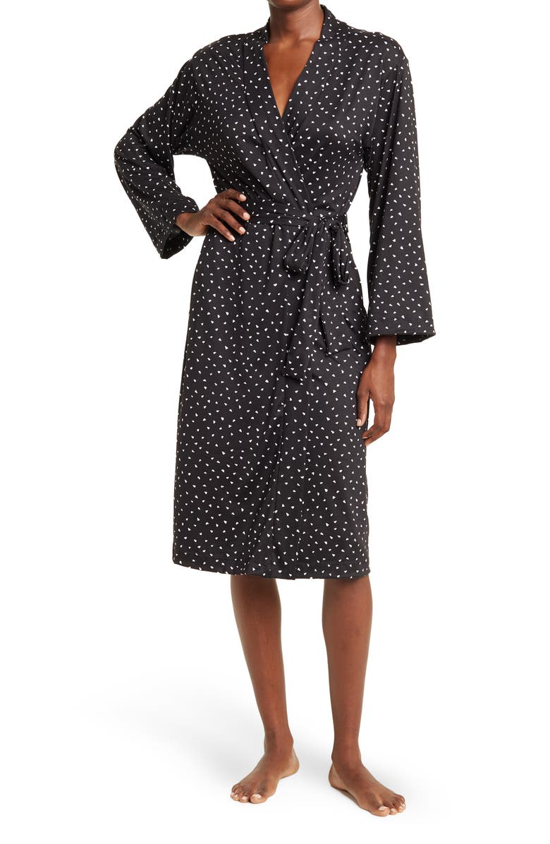Socialite Jersey Tie Waist Robe, Main, color,
