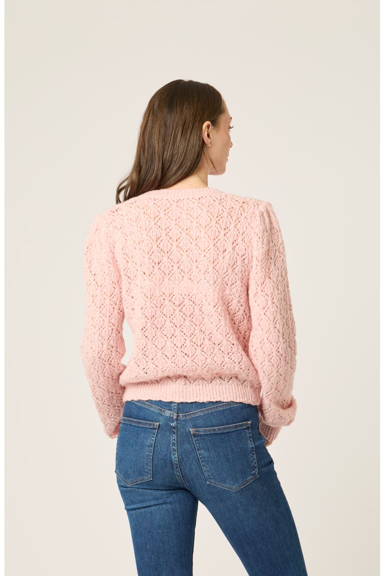 Mel Cardigan, Alternate, color, Light Pink