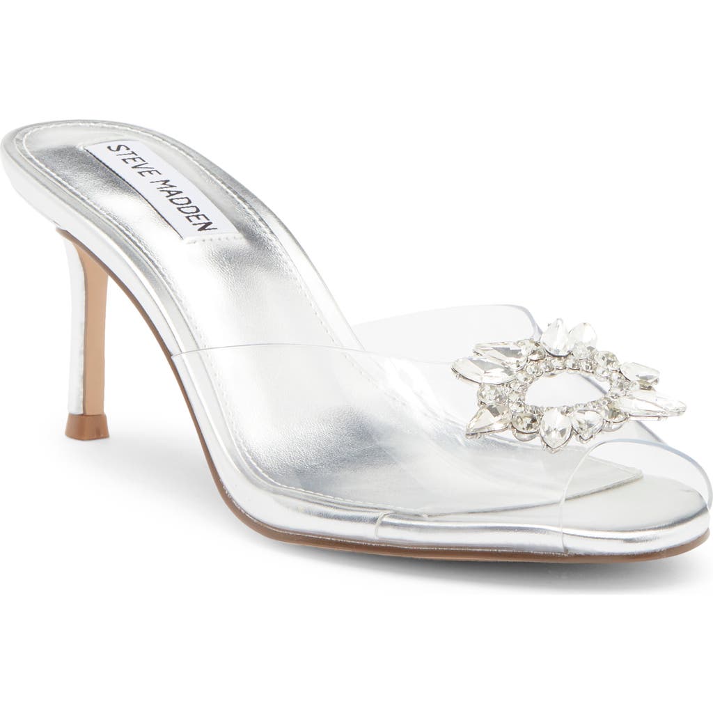 Shop Steve Madden Reagan Sandal In Silver