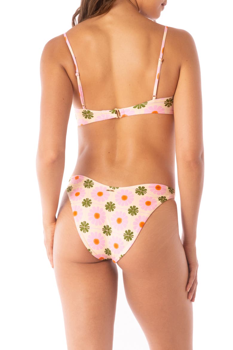 Splendour High Cut Reversible Bikini Bottoms, Alternate, color, WHITE