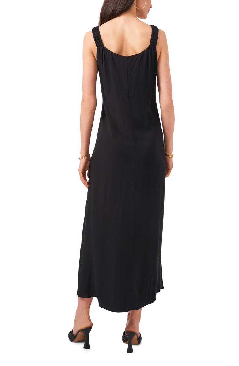 Vince Camuto Gathered Strap Maxi Dress, Alternate, color,