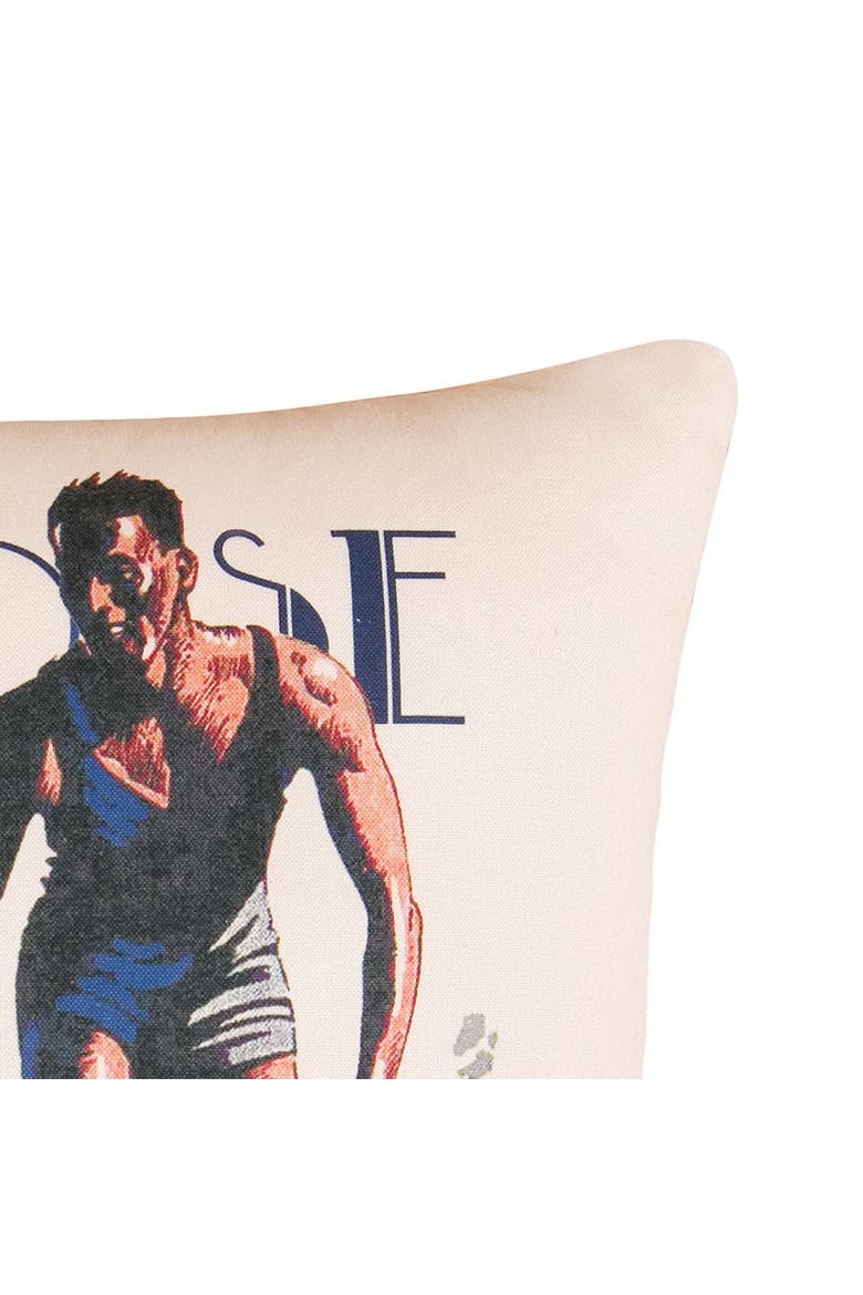 Endless Summer Digital Print Throw Pillow, 18" x 18", Alternate, color, Off-White