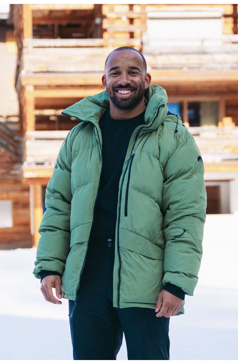 OOSC Men's Puffer Jacket, Main, color, Khaki