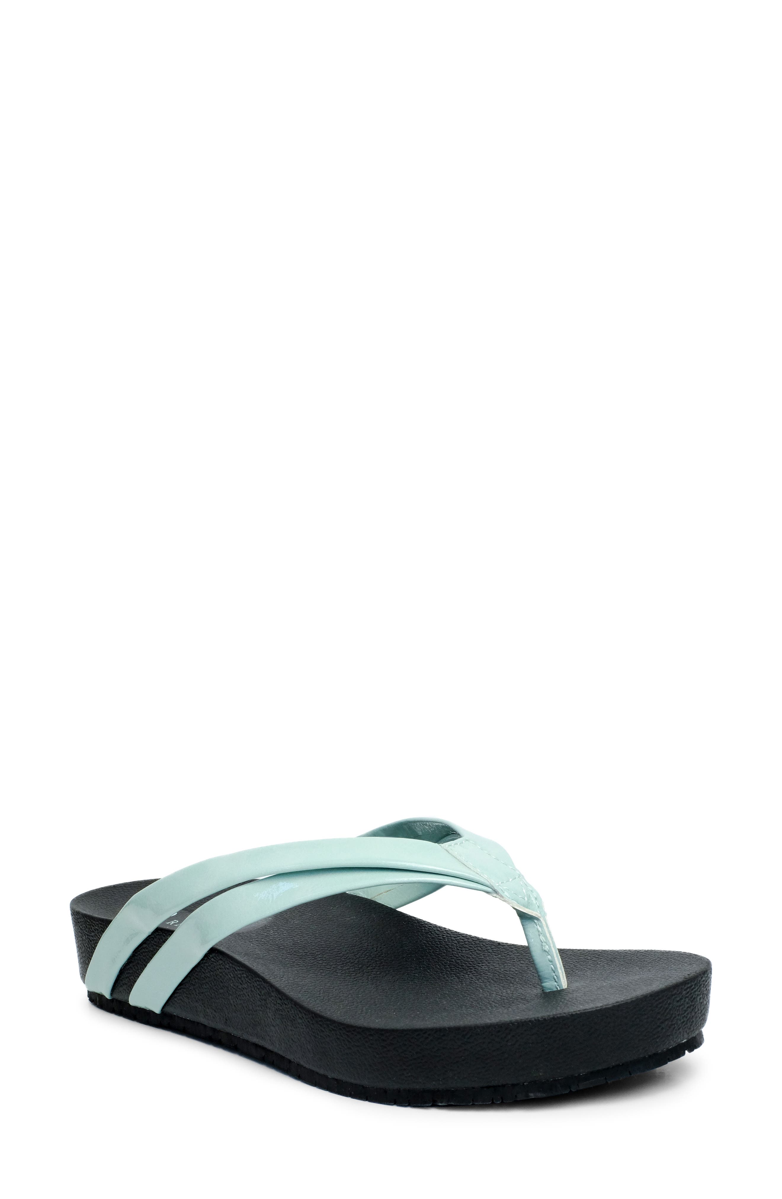 Revitalign Sandy Seas Flip Flop, Main, color, 