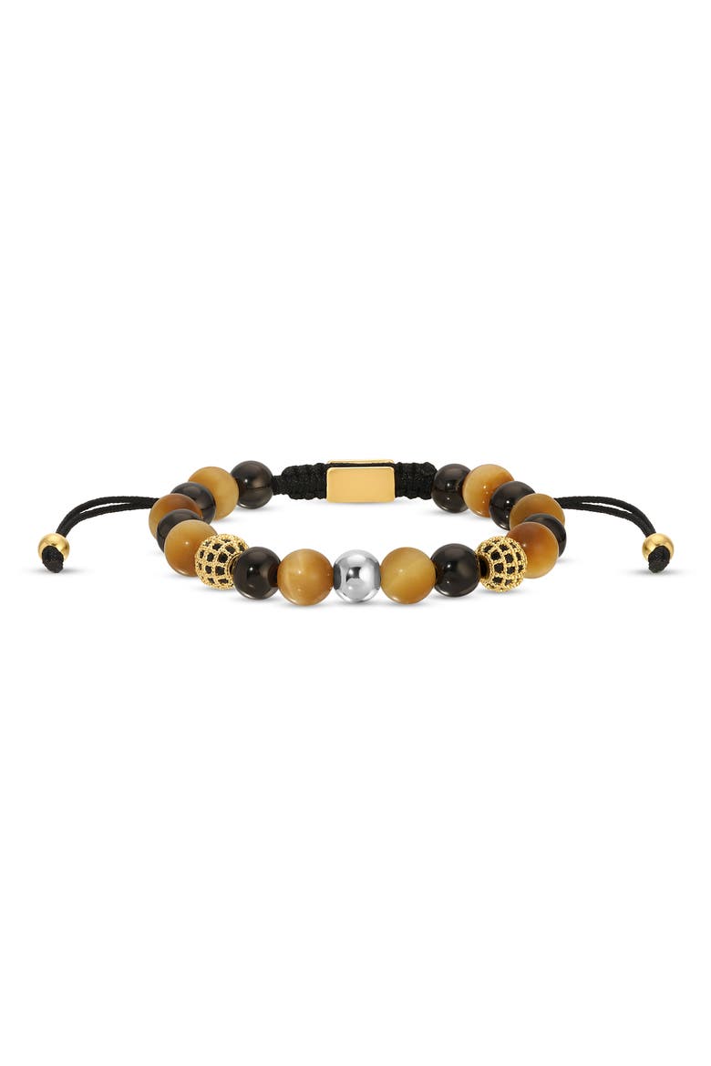 Men's Set of 3 Roman Bracelets, Alternate, color, SILVER