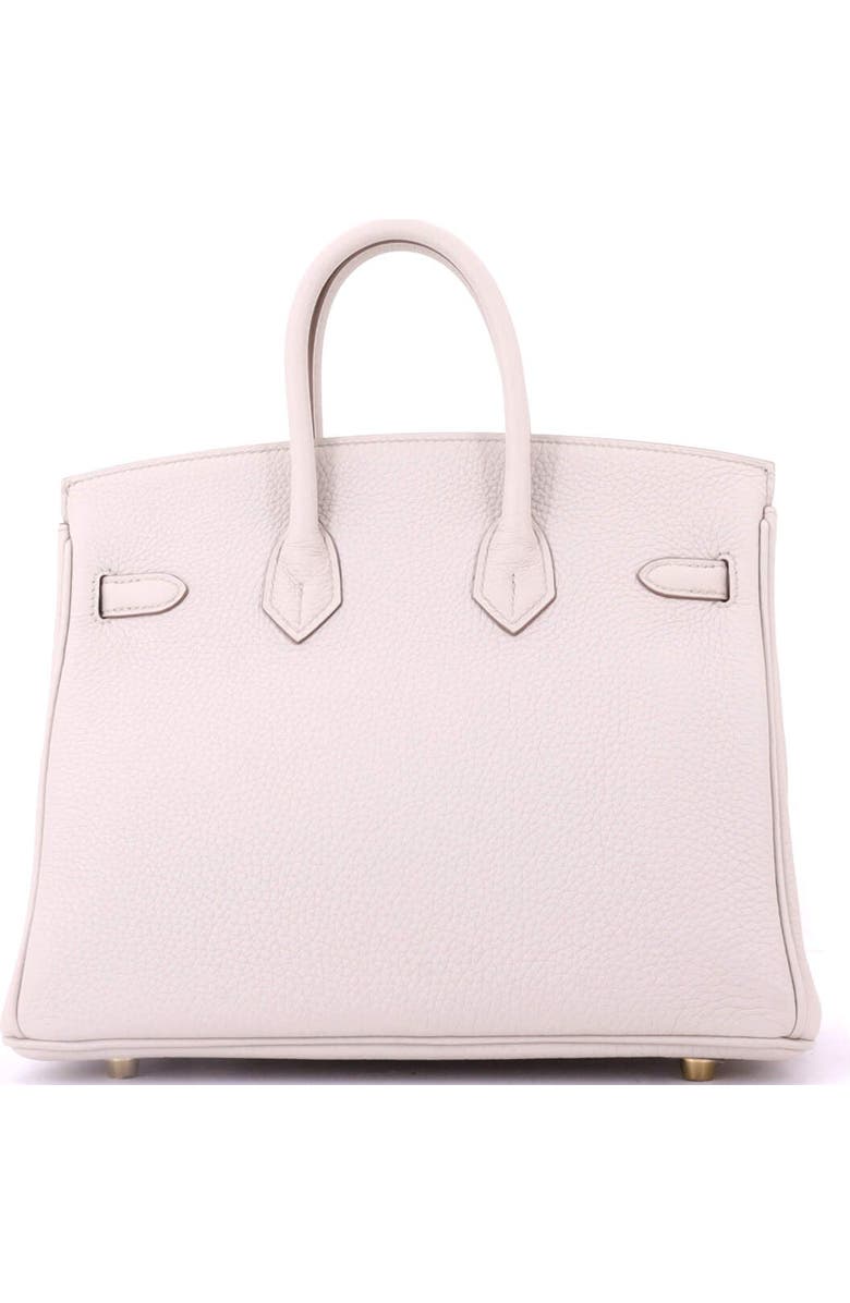 Pre-Owned Hermes Birkin Handbag Light Togo with Gold Hardware 25, Alternate, color, Beton